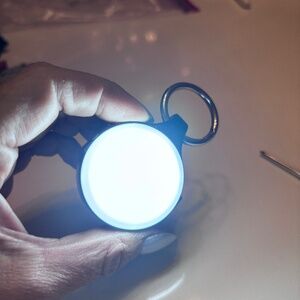 Aililan waterproof AirTag holder with light